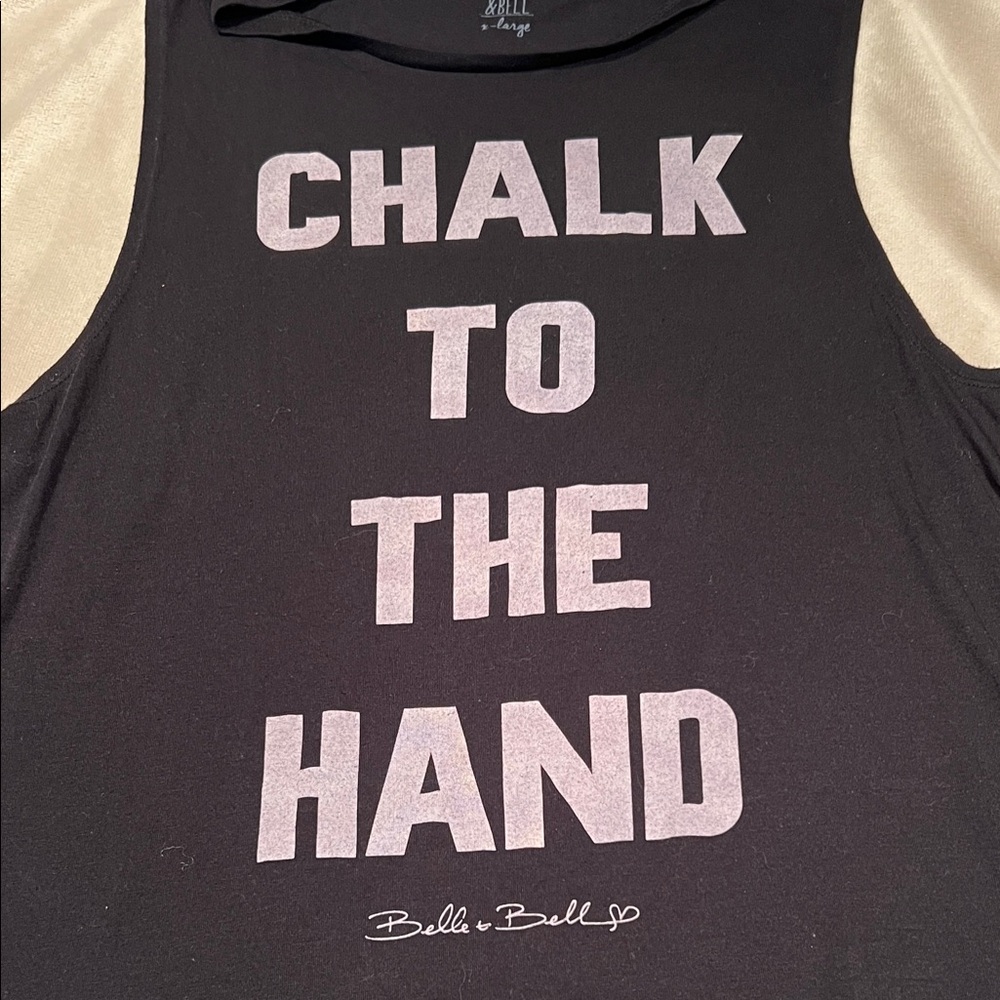 Belle & bell talk to the hand tank tee